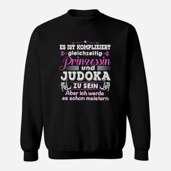 Prinzessin Judoka Sweatshirt, Motiv für Kampfsport und Eleganz - Seseable