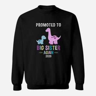 Promoted To Big Sister Again birthday Sweat Shirt | Seseable UK