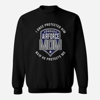 Proud Airforce Mom Protect Sons Sweat Shirt - Seseable