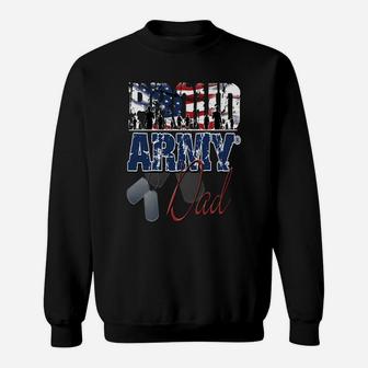 Proud Army Dad Sweat Shirt - Seseable
