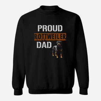 Proud Rottweiler Dad Sweat Shirt - Seseable