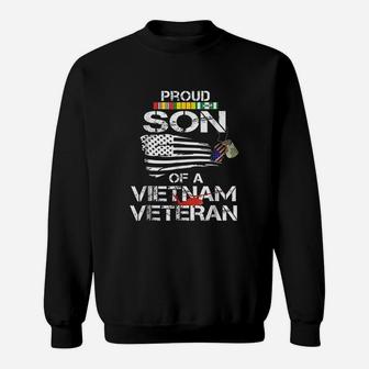 Proud Son Of A Vietnam Veteran Fathers Day Gift Sweat Shirt - Seseable