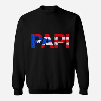 Puerto Rico Flag Fathers Day Patriotic Puerto Rican Pride Sweat Shirt - Seseable