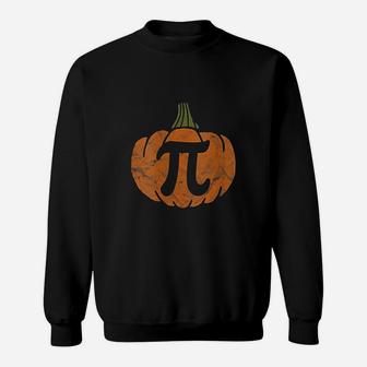 Pumpkin Pi Math Teacher Halloween Thanksgiving Day Costume Sweat Shirt - Seseable