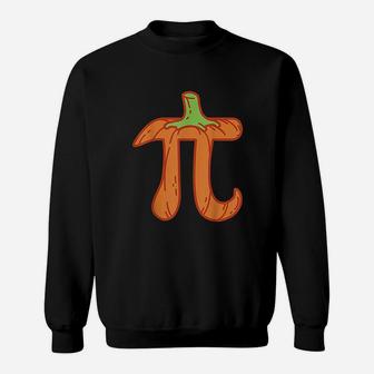 Pumpkin Pie Math Halloween Pi Day Teacher Gift Sweat Shirt - Seseable