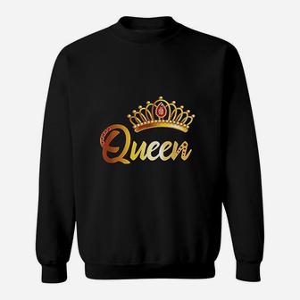Queen For Women Family Matching King Princess Prince Sweat Shirt - Seseable