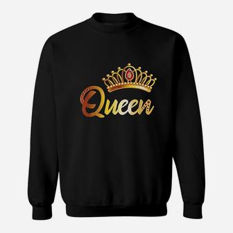 Queen For Women Family Matching King Sweat Shirt - Seseable
