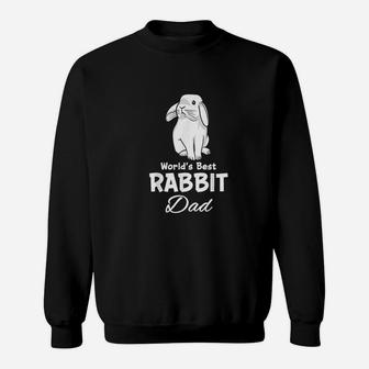 Rabbit Dad Cute Bunny Pet For Father Men Sweat Shirt - Seseable
