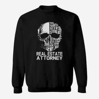 Real Estate Attorney Sweat Shirt - Seseable
