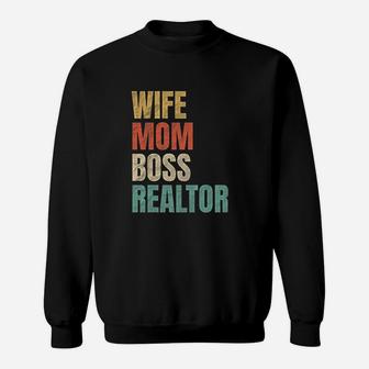 Realtor Mom Cute Lady Wife Sweat Shirt - Seseable
