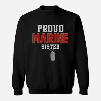 Rearguard Designs Proud Marine Sister Sweat Shirt - Seseable