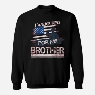 Red Friday Military For Brother Sweat Shirt - Seseable