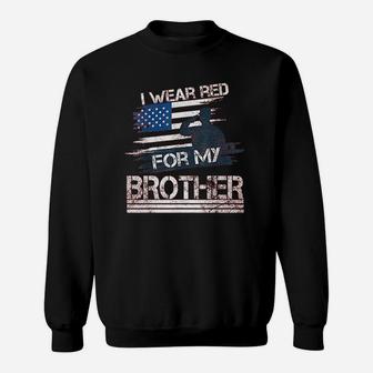 Red Friday Military For Brother Sweat Shirt - Seseable