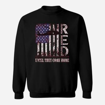 Red Friday Remember Everyone Deployed Us Flag Army Vintage Sweat Shirt - Seseable