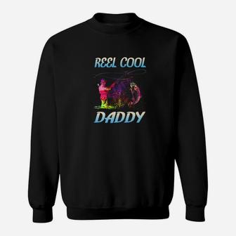 Reel Cool Daddy Shirt Fathers Day Gifts For Fishing Lover Premium Sweat Shirt - Seseable