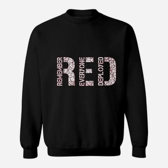 Remember Everyone Deployed Red Friday Design Sweat Shirt - Seseable