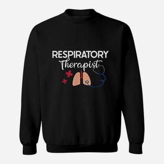 Respiratory Therapist Outfit Respiratory Gift Sweat Shirt - Seseable