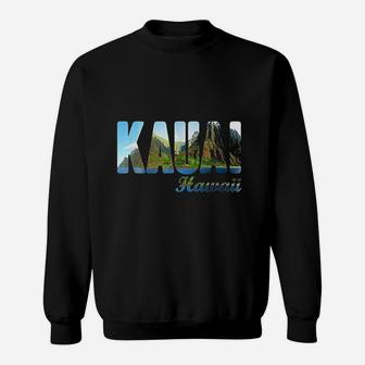 Retro Classic Vintage Summer Kauai Hawaii Sweat Shirt - Seseable