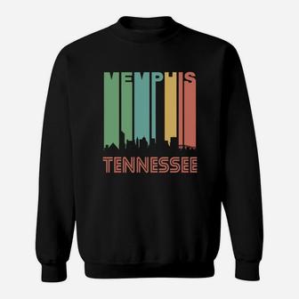 Retro Memphis Tennessee Sweat Shirt - Seseable
