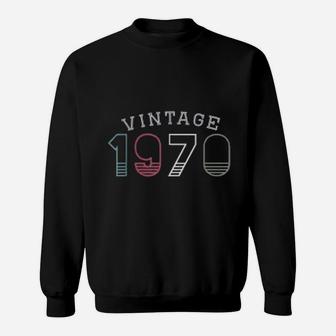 Retro Vintage 1970 Sweat Shirt - Seseable