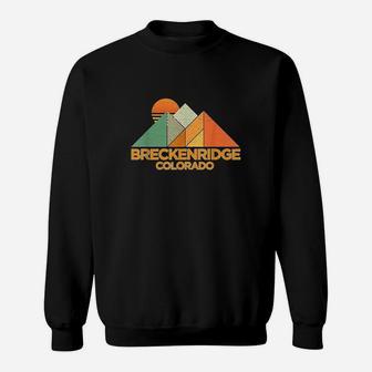 Retro Vintage Breckenridge Colorado Sweat Shirt | Seseable CA