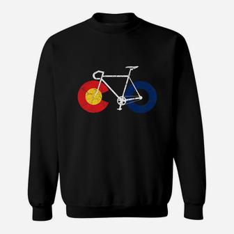 Ride Colorado Cycling Tshirt - Cycle Colorado - Bicycle Sweatshirt - Seseable