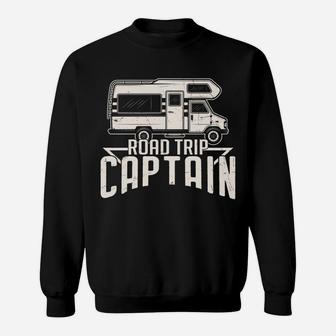 Road Trip Captain Camping Truck Go Camping Outside Sweatshirt - Seseable
