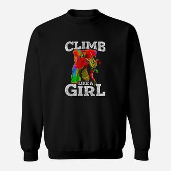 Rock Climbing Bouldering Hiking Wall Climber Gift Sweat Shirt | Seseable CA