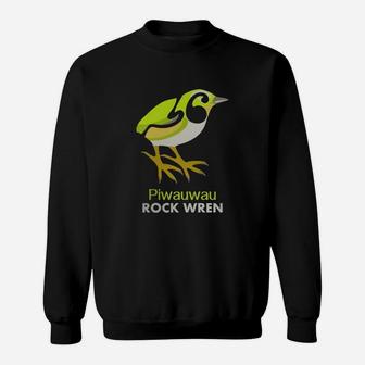 Rock Wren New Zealand Bird T-shirt Sweatshirt - Seseable
