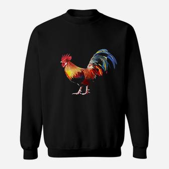 Rooster Country Decor Chicken Gallo Gifts Sweatshirt - Seseable