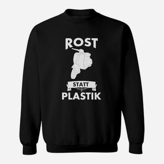 Rost Statt Plastik Vespa Sweatshirt - Seseable