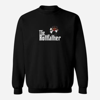 Rottfather How To Train Rottweilers Rottie Dad Sweat Shirt - Seseable