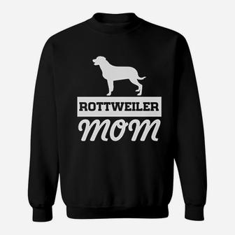 Rottweiler Mom Sweat Shirt - Seseable