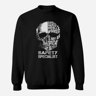 Safety Specialist Bada Skull Sweat Shirt - Seseable