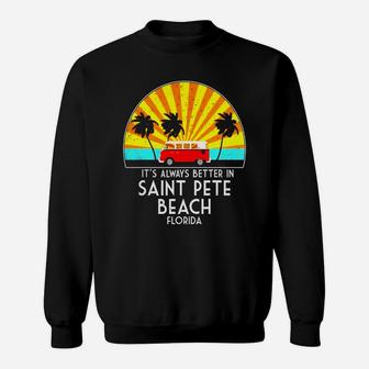 Saint Pete Beach Florida Souvenir St Pete Beach Sweat Shirt - Seseable