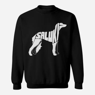 Saluki Dog Art Sweat Shirt - Seseable