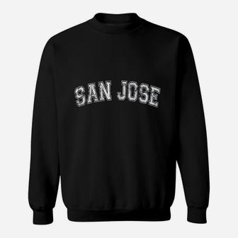 San Jose Classic Vintage California State Sweat Shirt - Seseable