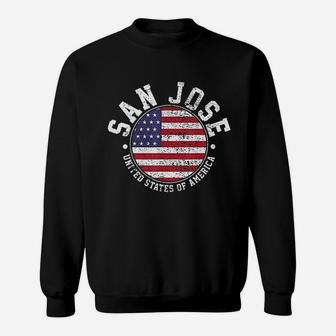 San Jose Vintage Sweat Shirt - Seseable