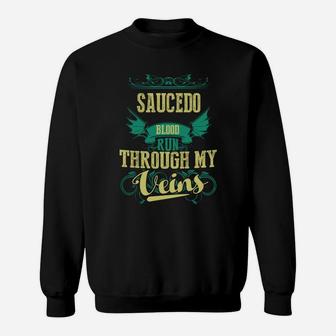 Saucedo Name Shirt, Saucedo Funny Name, Saucedo Family Name Gifts T Shirt Sweat Shirt - Seseable