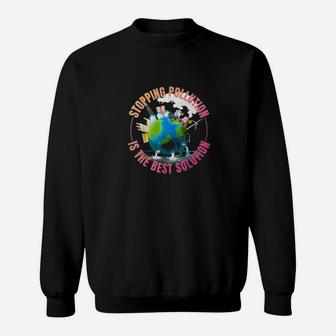 Save The Earth Nature Conservation Climate Change Sweat Shirt - Seseable