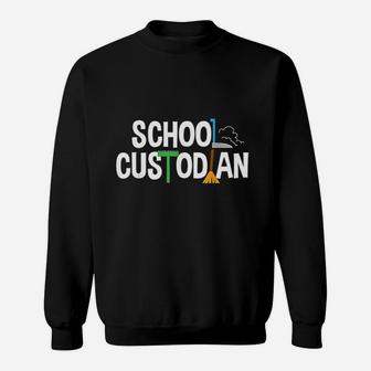 School Custodian Appreciation Gift Janitor Sweatshirt | Seseable CA