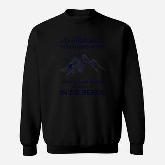 Schwarzes Herren Sweatshirt mit Bergmotiv, Explore More Aufdruck - Seseable