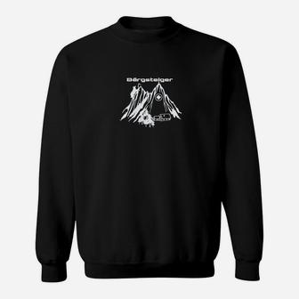 Schwarzes Sweatshirt Mystischer Drachenflügel & Runen, Stilvolles Design - Seseable