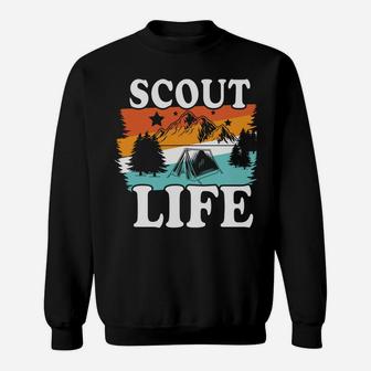 Scout Life Camping Make A Better Life For You Sweatshirt - Seseable