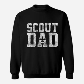 Scouting Dad Camping Father Gift Sweat Shirt - Seseable