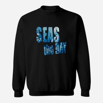 Seas The Day Nautical Shirt Sweat Shirt - Seseable