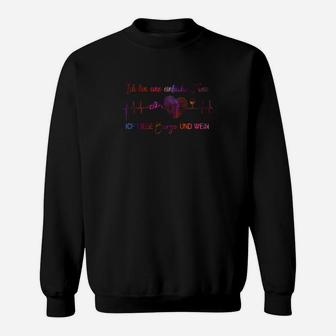 Serotonin Molekül Schwarzes Sweatshirt, Nerd Chemie Caffeine Spruch Tee - Seseable