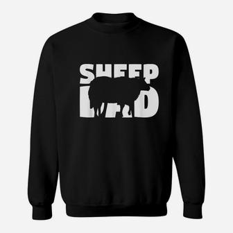 Sheep Dad Sheep Lover Gift For Father Zoo Animal Sweat Shirt - Seseable
