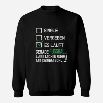 Single Vergeben-fussball Sweatshirt - Seseable