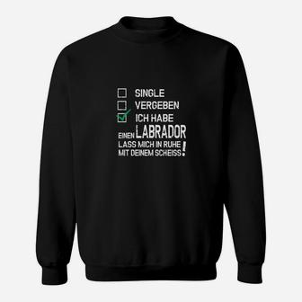 Single Vergeben Labrador Sweatshirt - Seseable